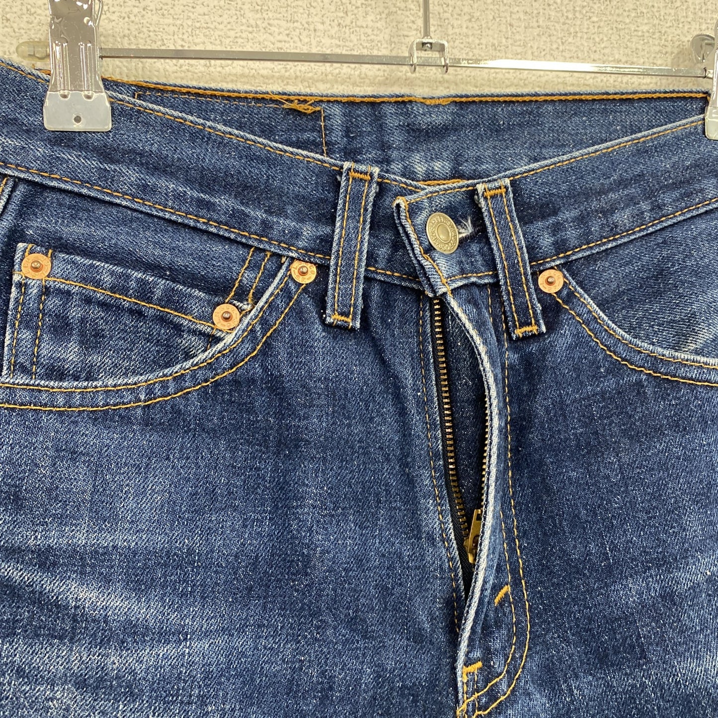 ～90s　Levi’s　リーバイス　517　デニムパンツ/ジーンズ　ブーツカット　ヒゲ　インディゴ　W27サイズ