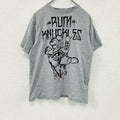 RUM KNUKLES　半袖Tシャツ　灰色　グレー　Mサイズ　古着