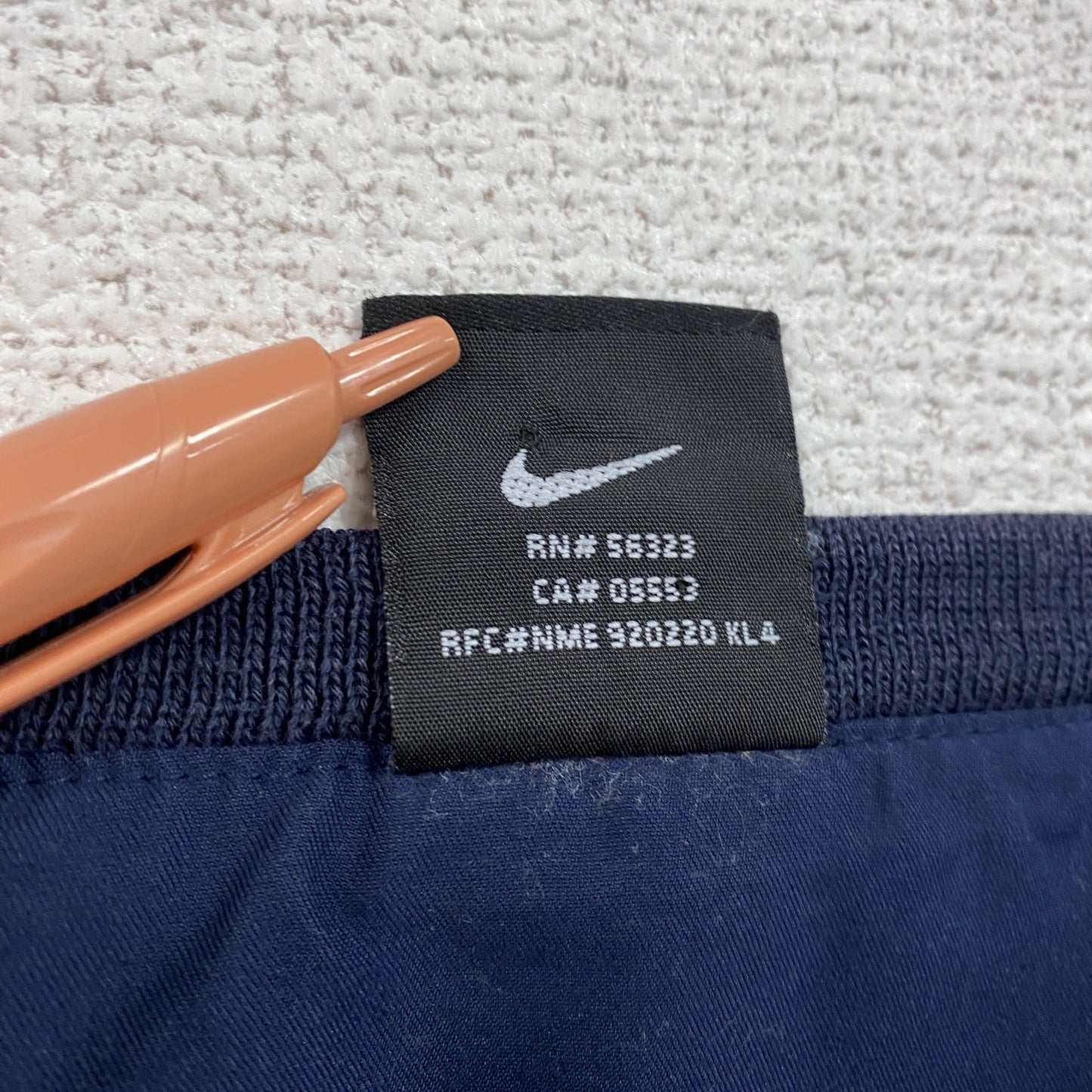 00s　NIKE GOLF　ナイキゴルフ　プルオーバージャケット　ヴィンテージ　紺　ネイビー　XLサイズ