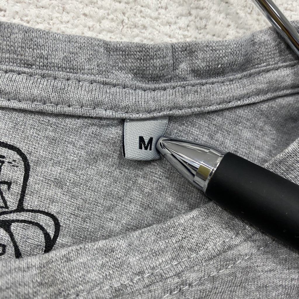 RUM KNUKLES　半袖Tシャツ　灰色　グレー　Mサイズ　古着