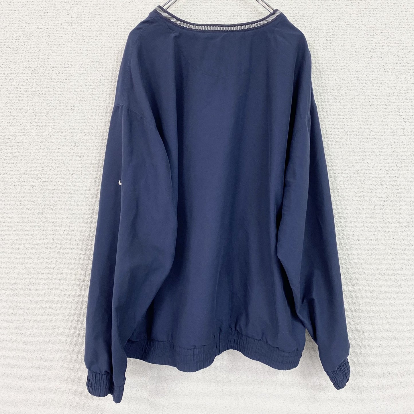 00s　NIKE GOLF　ナイキゴルフ　プルオーバージャケット　ヴィンテージ　紺　ネイビー　XLサイズ