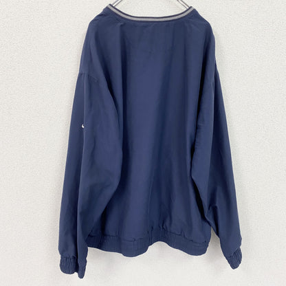 00s　NIKE GOLF　ナイキゴルフ　プルオーバージャケット　ヴィンテージ　紺　ネイビー　XLサイズ