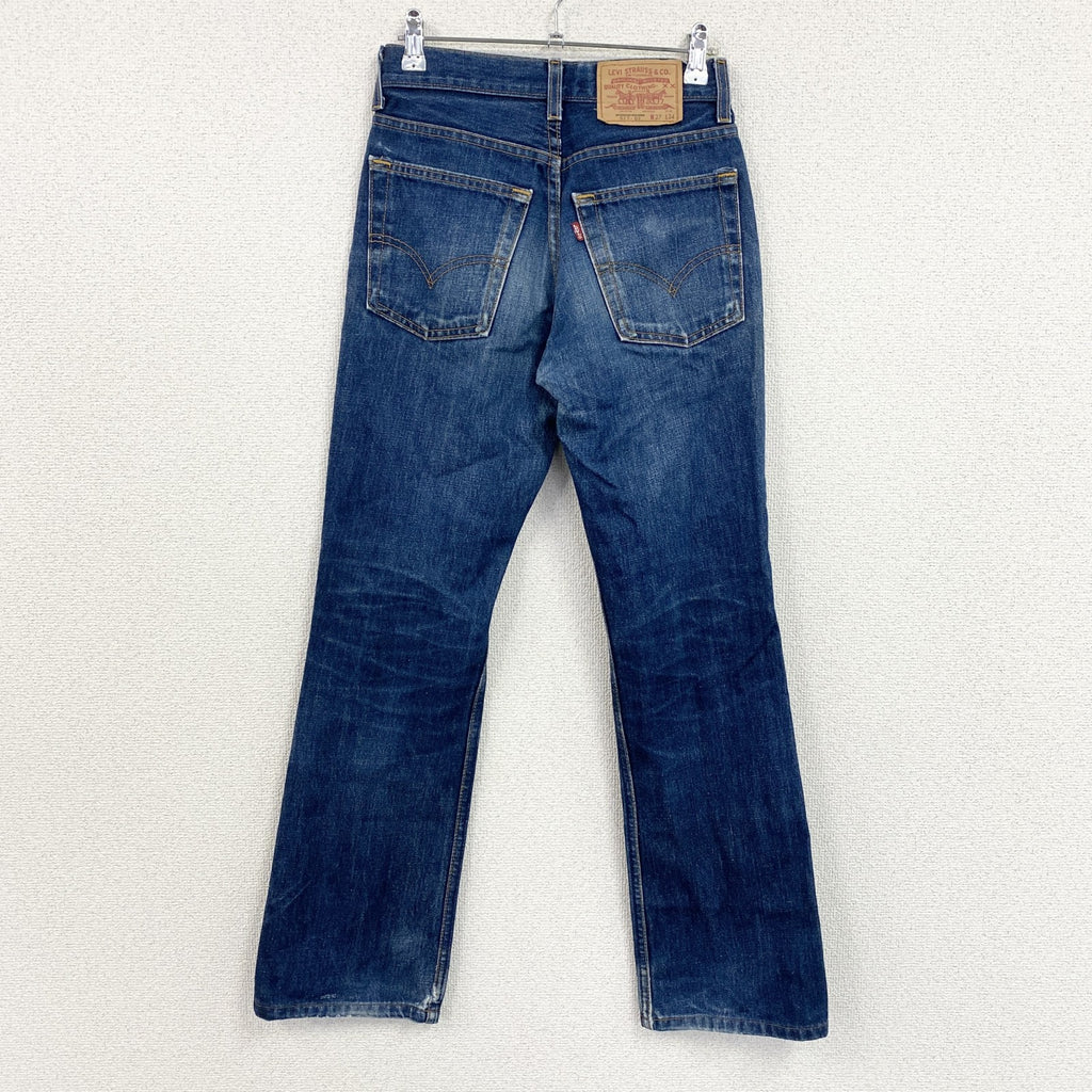 ～90s　Levi’s　リーバイス　517　デニムパンツ/ジーンズ　ブーツカット　ヒゲ　インディゴ　W27サイズ　　ヴィンテージ　古着