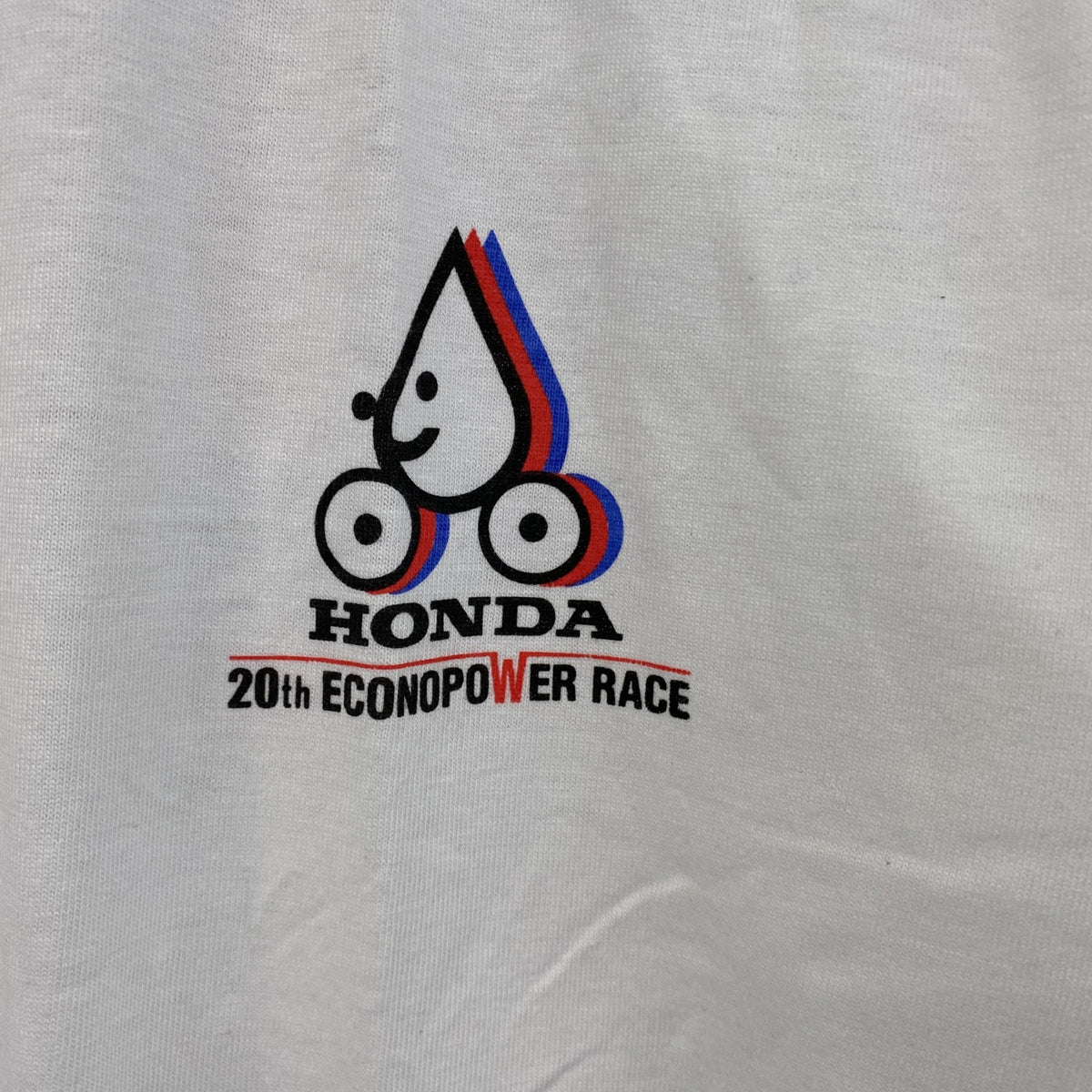 00s　HONDA　ホンダ　半袖Tシャツ　企業ロゴ　ヴィンテージ　白　ホワイト　LLサイズ