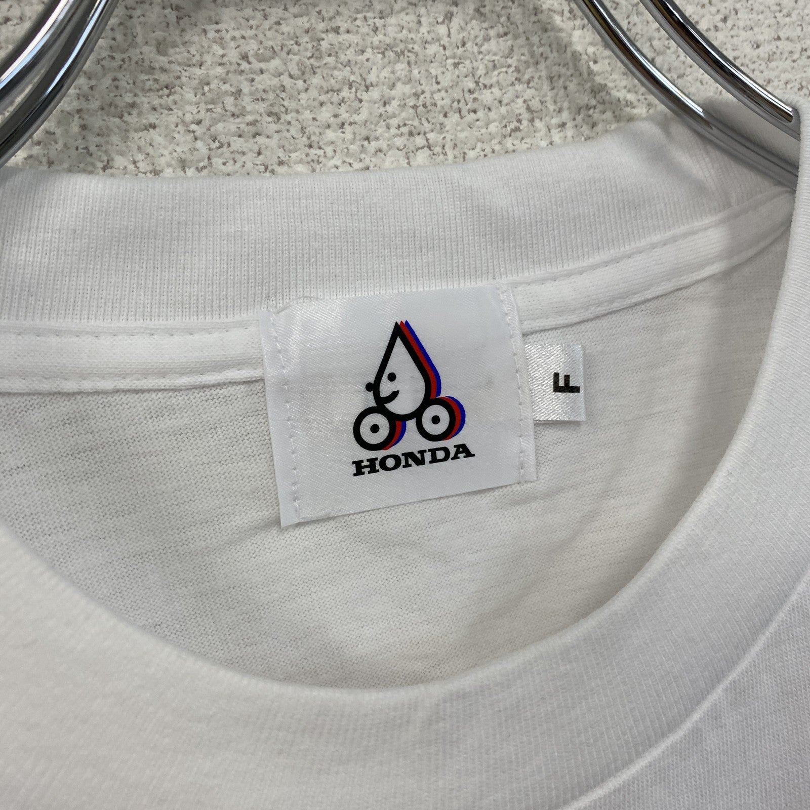 00s　HONDA　ホンダ　半袖Tシャツ　企業ロゴ　ヴィンテージ　白　ホワイト　LLサイズ