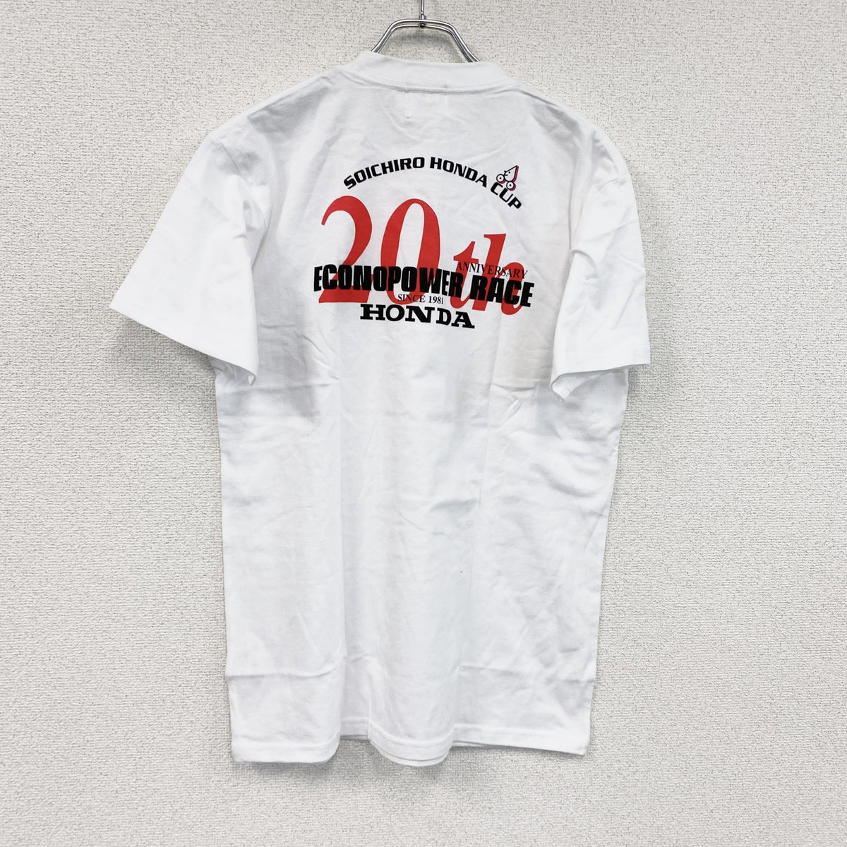 00s　HONDA　ホンダ　半袖Tシャツ　企業ロゴ　ヴィンテージ　白　ホワイト　LLサイズ