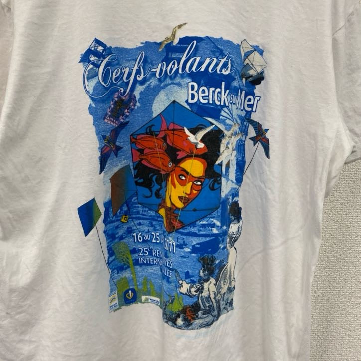 SOLs　半袖Tシャツ　灰色　グレー　Mサイズ　古着