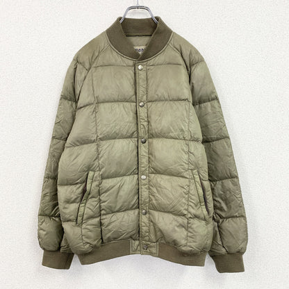 PAINE　パイネ　ダウンジャケット　ダウン90%　スカイライナー型　カーキ　LLサイズ