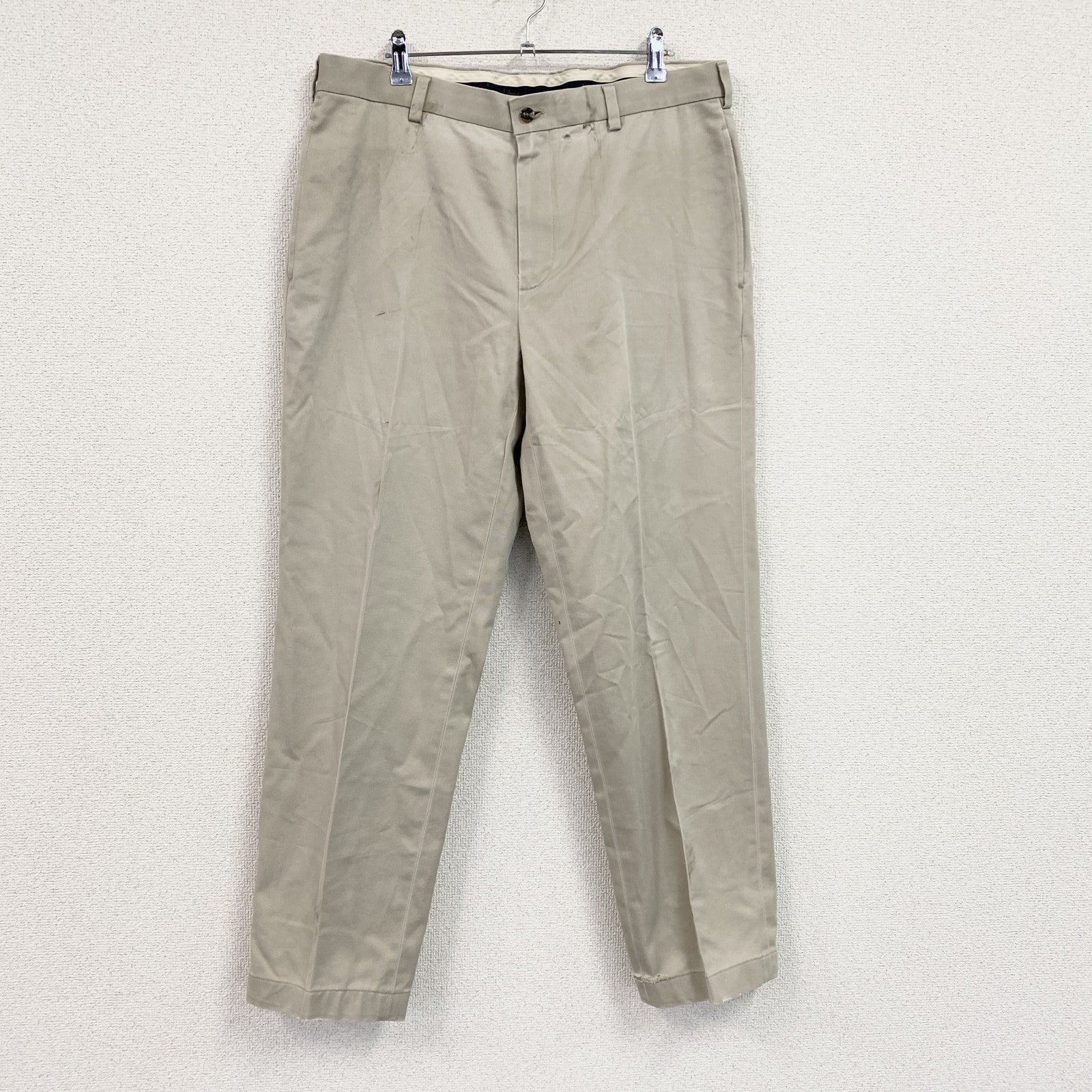 00s　BROOKS BROTHERS　ブルックスブラザーズ　アドバンテージチノ　チノパン　ベージュ　W35サイズ　古着