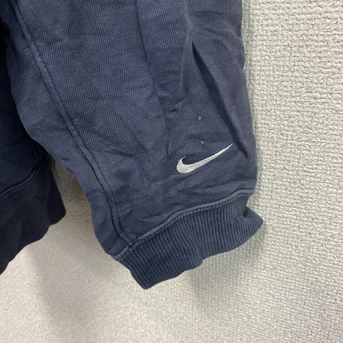 00s　NIKE　ナイキ　スウェット/トレーナー　ヴィンテージ　スウッシュ　ラグラン　紺　ネイビー　Lサイズ　
