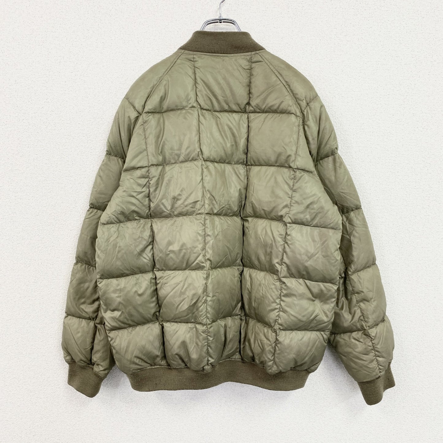 PAINE　パイネ　ダウンジャケット　ダウン90%　スカイライナー型　カーキ　LLサイズ