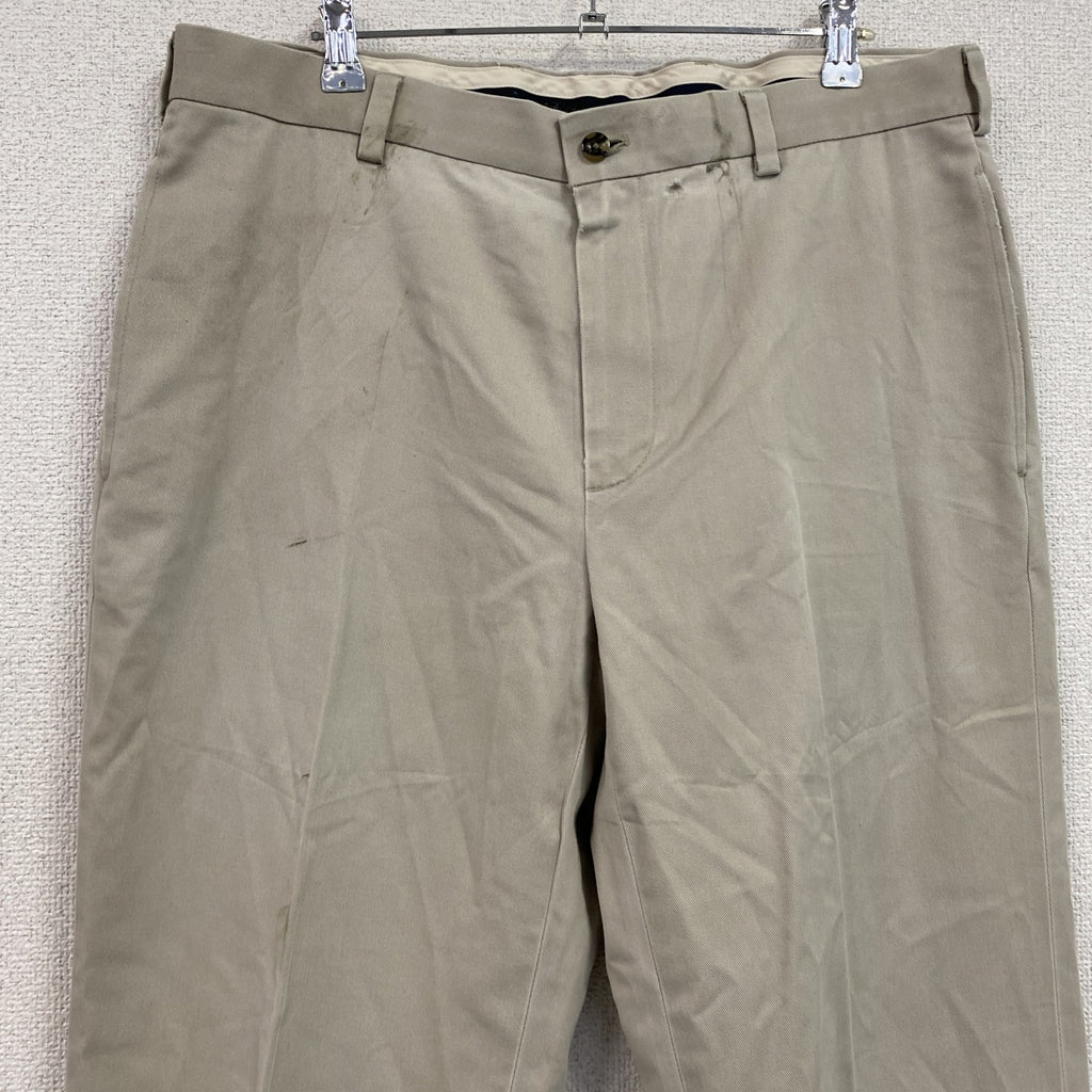 00s　BROOKS BROTHERS　ブルックスブラザーズ　アドバンテージチノ　チノパン　ベージュ　W35サイズ　古着
