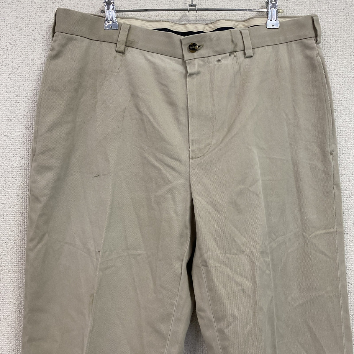 00s　BROOKS BROTHERS　ブルックスブラザーズ　アドバンテージチノ　チノパン　ベージュ　W35サイズ　古着