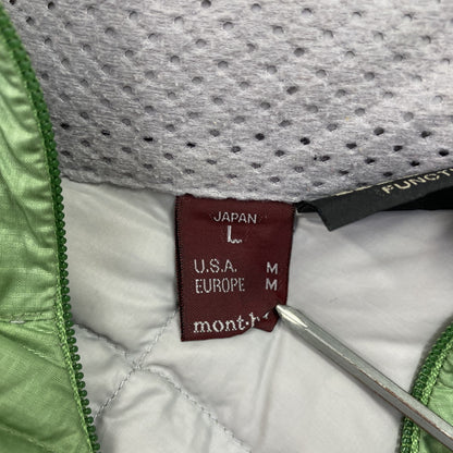 mont-bell　モンベル　ライトアルパインダウンパーカ　ダウンジャケット　ダウン90%　緑　グリーン　Lサイズ
