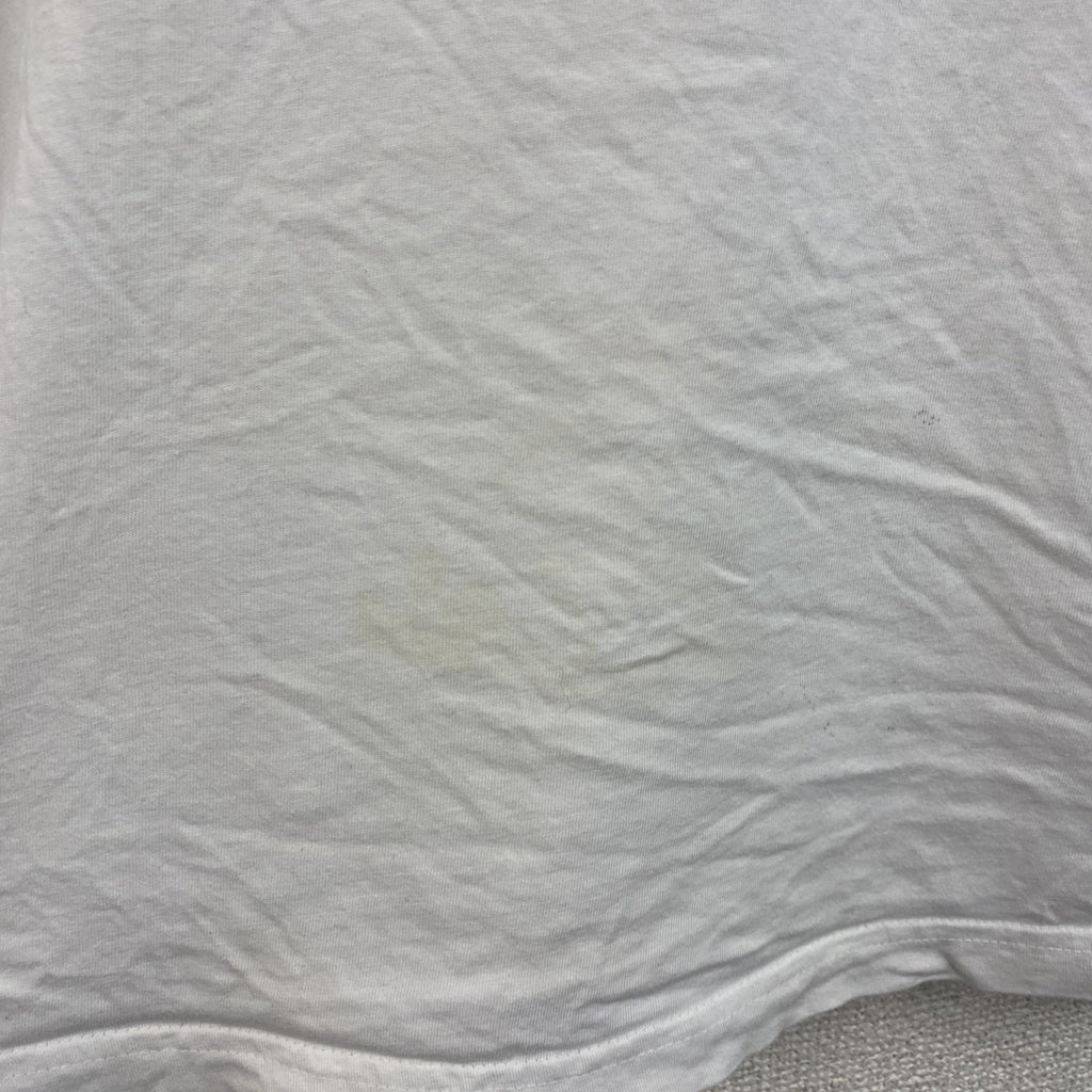 NASA　ナサ　半袖プリントTシャツ　白　ホワイト　ブラック　Mサイズ　古着