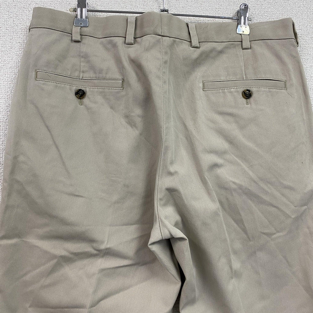 00s　BROOKS BROTHERS　ブルックスブラザーズ　アドバンテージチノ　チノパン　ベージュ　W35サイズ　古着