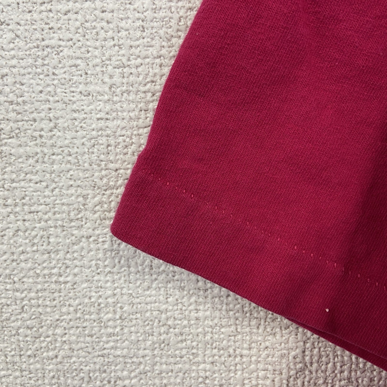 90s　FRUIT OF THE LOOM　半袖プリントTシャツ　ヴィンテージ　シングルステッチ　ピンク　Lサイズ　古着