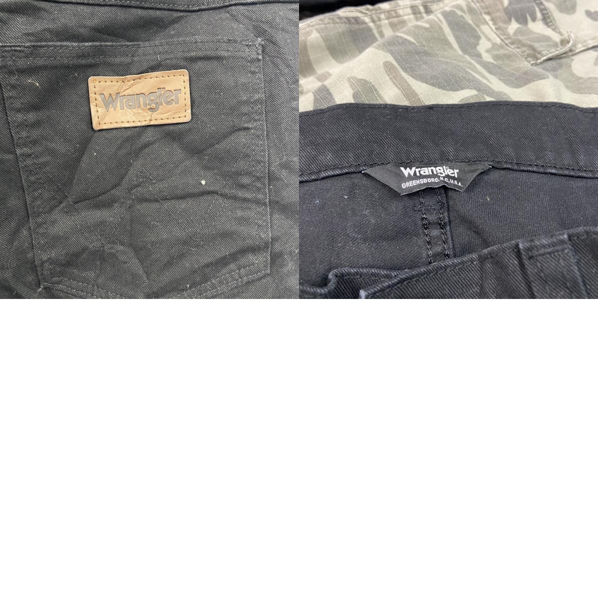 Wrangler　ラングラー　デニムパンツ/ジーンズ　ジップフライ　黒　ブラック　W29サイズ　古着