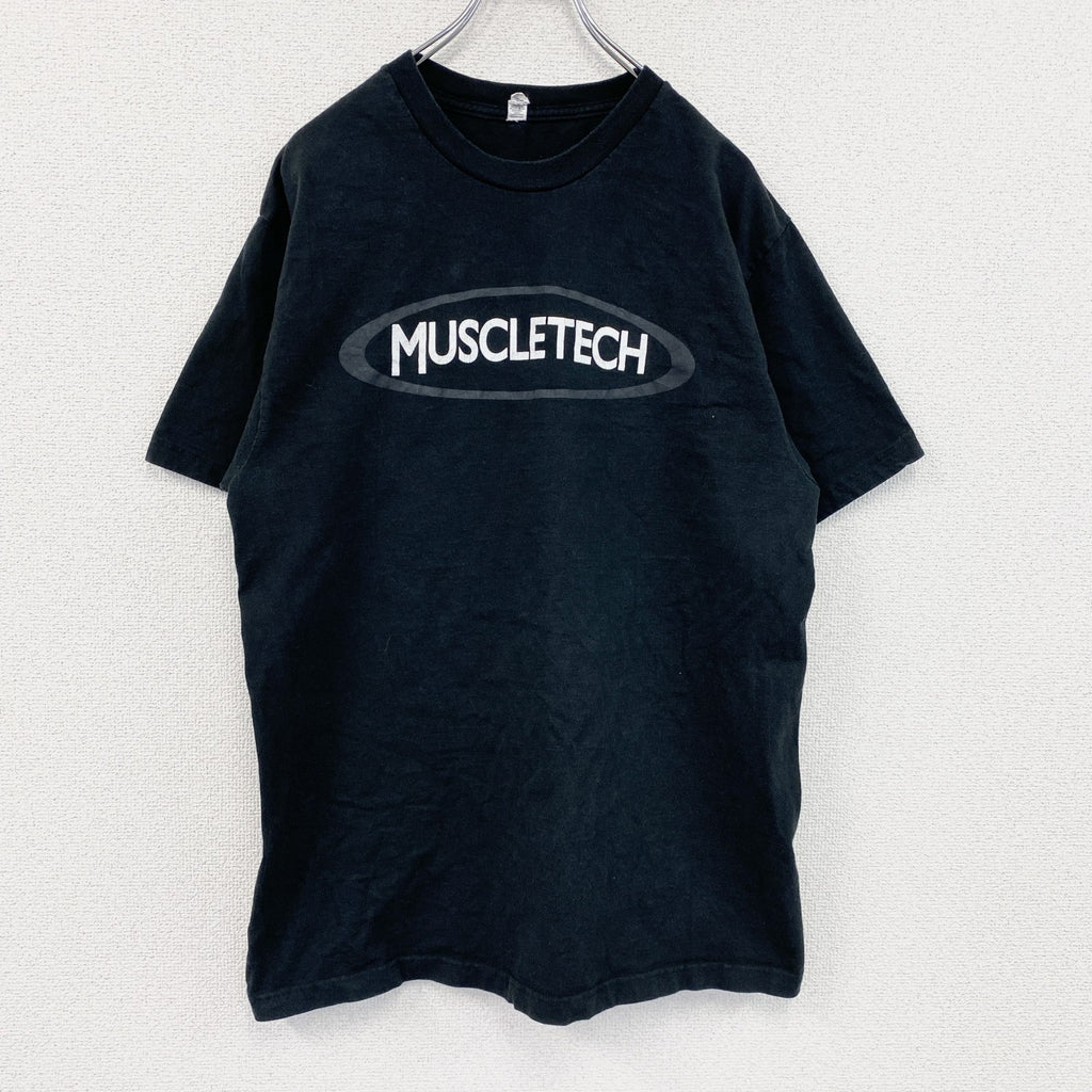 ZYNC　半袖プリントTシャツ　黒　ブラック　Lサイズ　古着