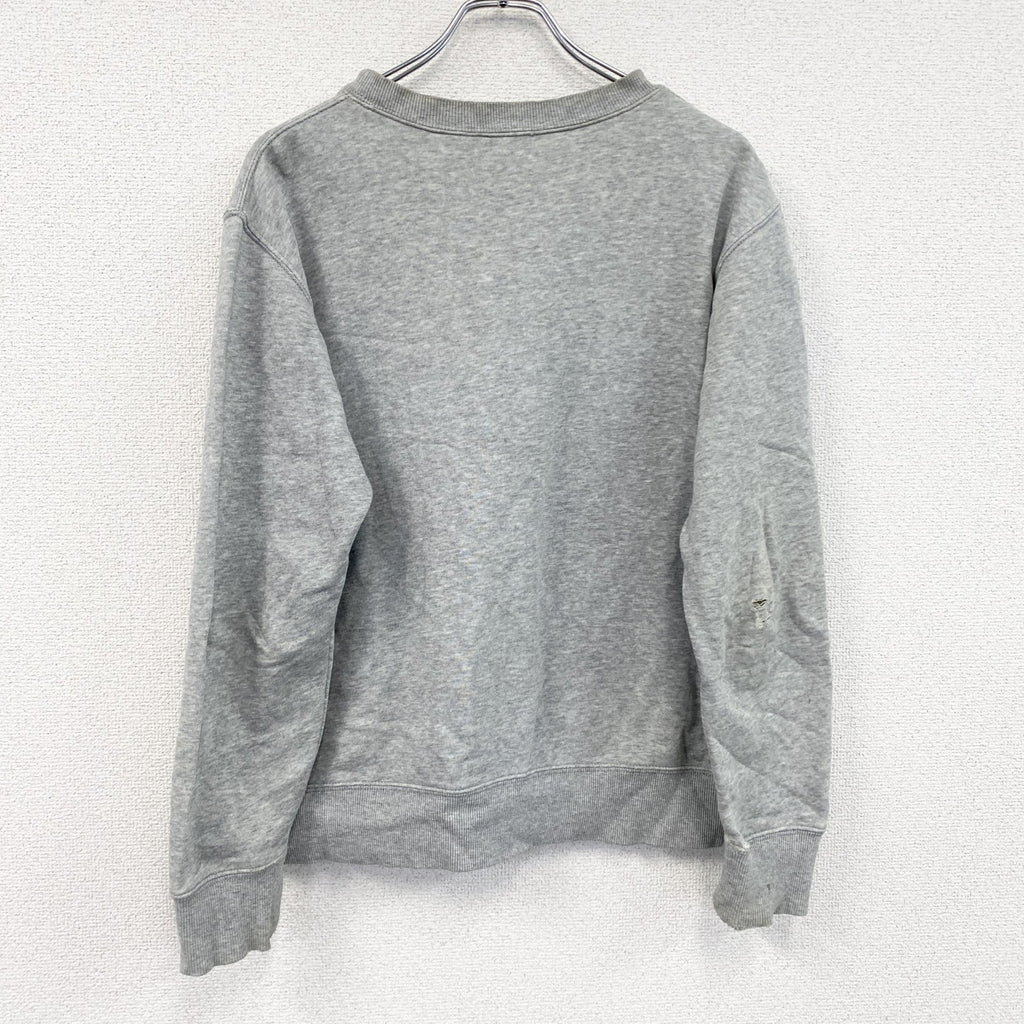 ALPHA INDUSTRIES INC　アルファインダストリーズ　スウェット/トレーナー　灰色　グレー　Mサイズ　古着