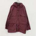 80s　Woolrich　ウールリッチ　マウンテンパーカー　4つポケット　ヴィンテージ　ボルドー　Lサイズ　古着