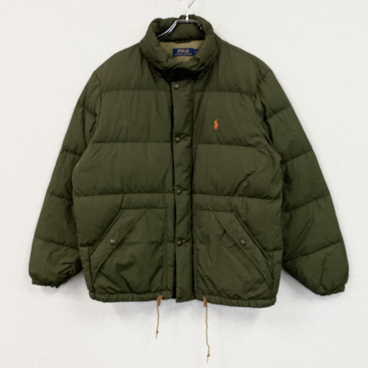 Polo Ralph Lauren　ポロ ラルフローレン　ダウンジャケット　カーキ　Lサイズ