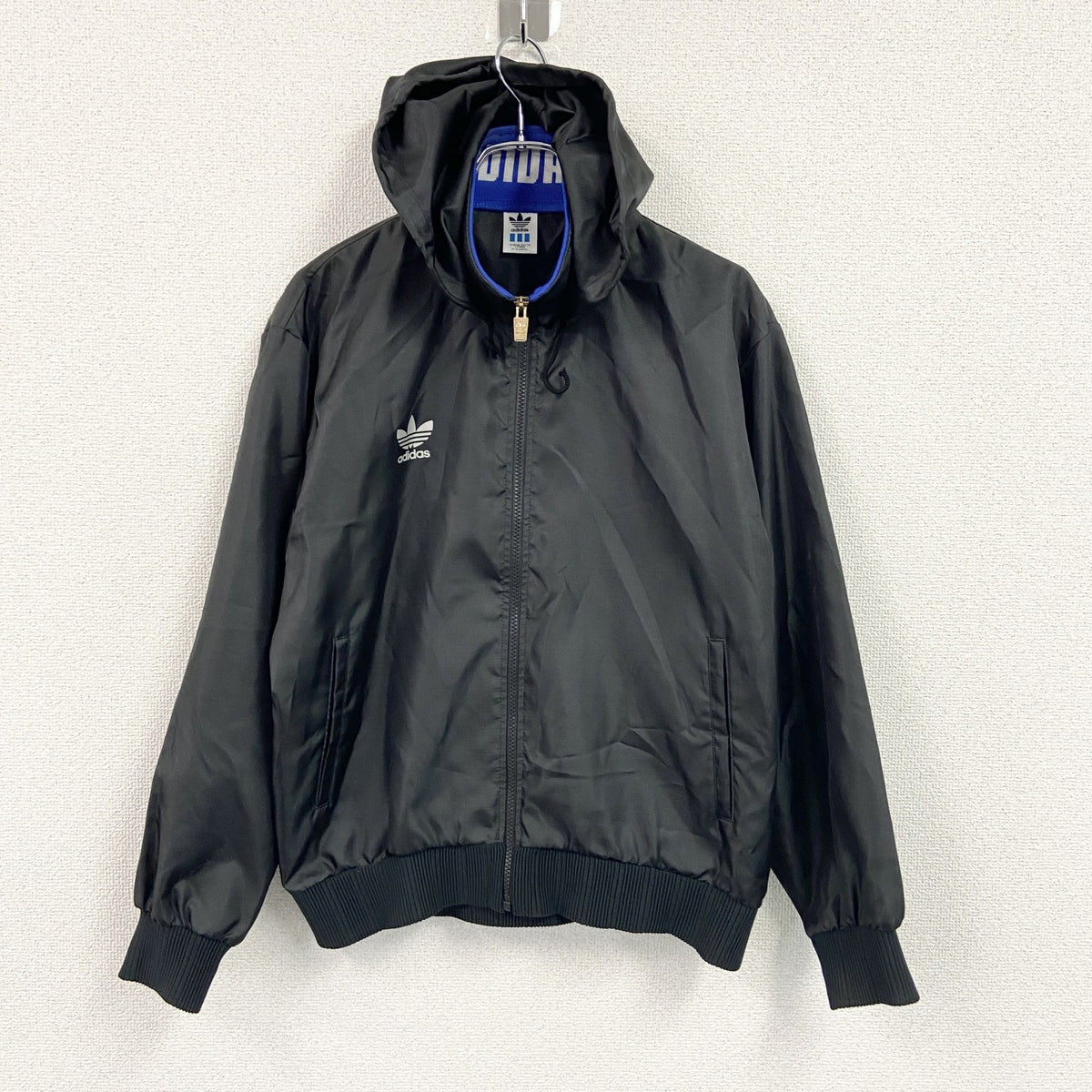 adidas　アディダス　マウンテンパーカー/フーディー　2way　黒　ブラック　Lサイズ　古着