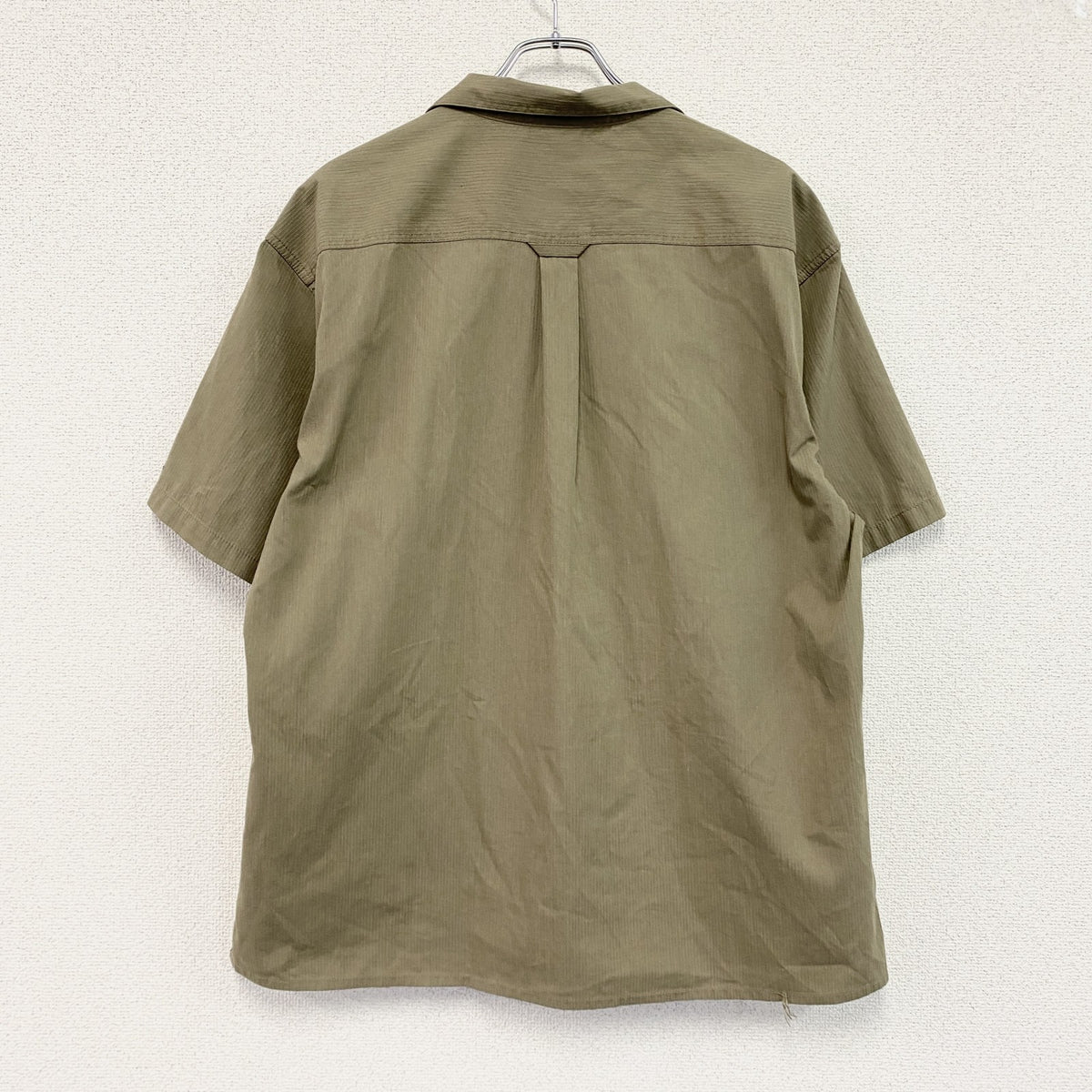 Columbia　コロンビア　ヒューソンパークショートスリーブシャツ　半袖シャツ　茶色　ブラウン　XLサイズ　