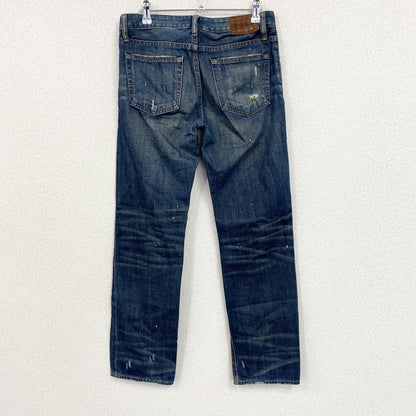 Polo Ralph Lauren　ラルフローレン　デニムパンツ/ジーンズ　パッチワーク加工　インディゴ　16サイズ