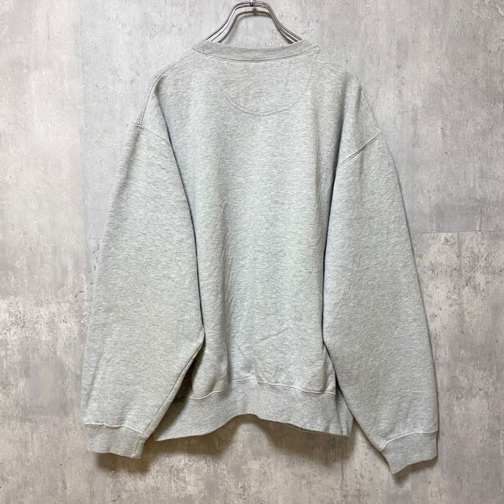 古着 used　90s　NIKE　ナイキ　長袖プリントスウェット　トレーナー　アリゾナ州　フットボール　グレー　秋冬服　Lサイズ