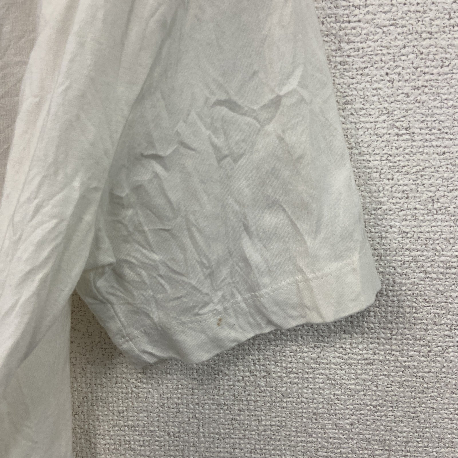 CROPP　半袖プリントTシャツ　アートT　白　ホワイト　Sサイズ　古着