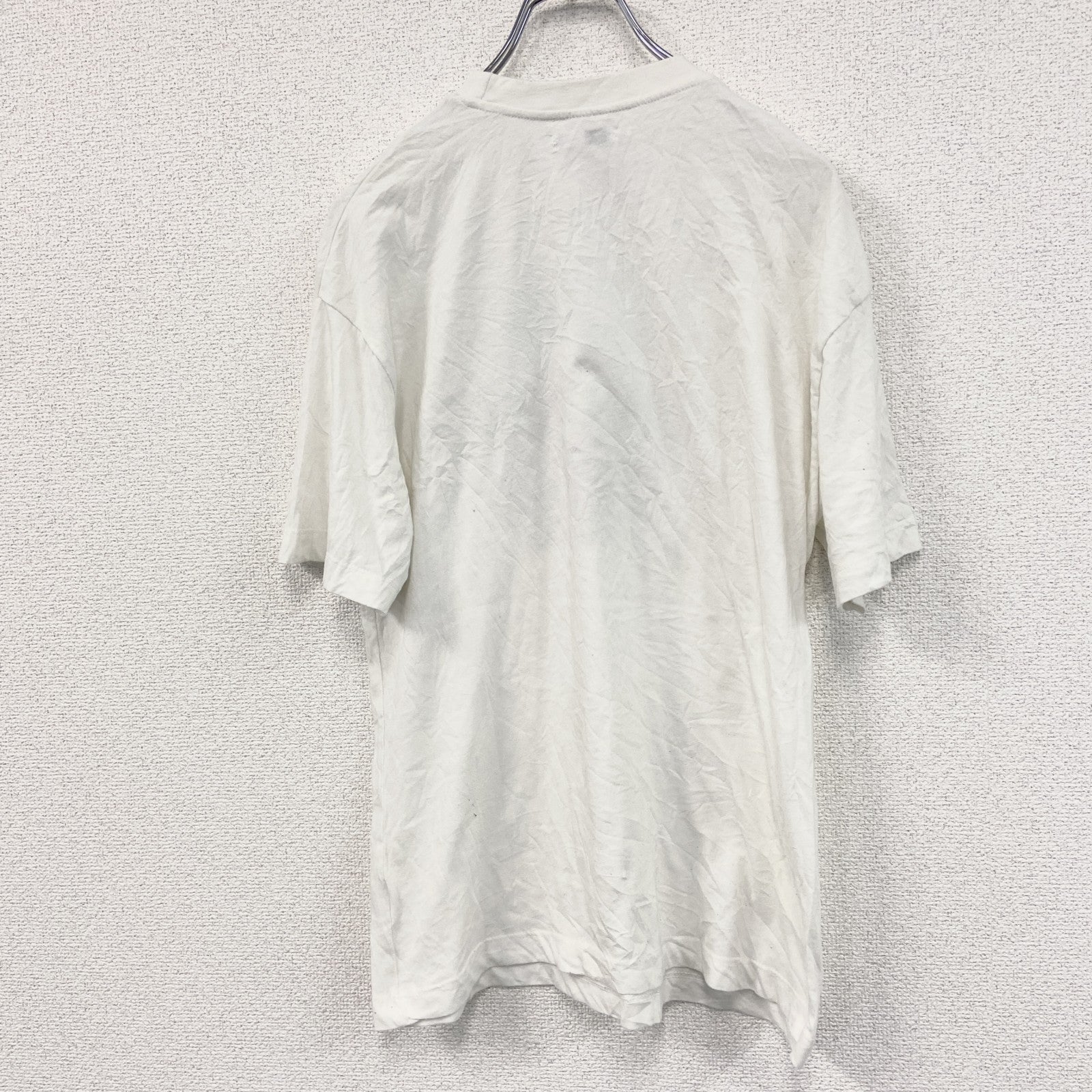 CROPP　半袖プリントTシャツ　アートT　白　ホワイト　Sサイズ　古着