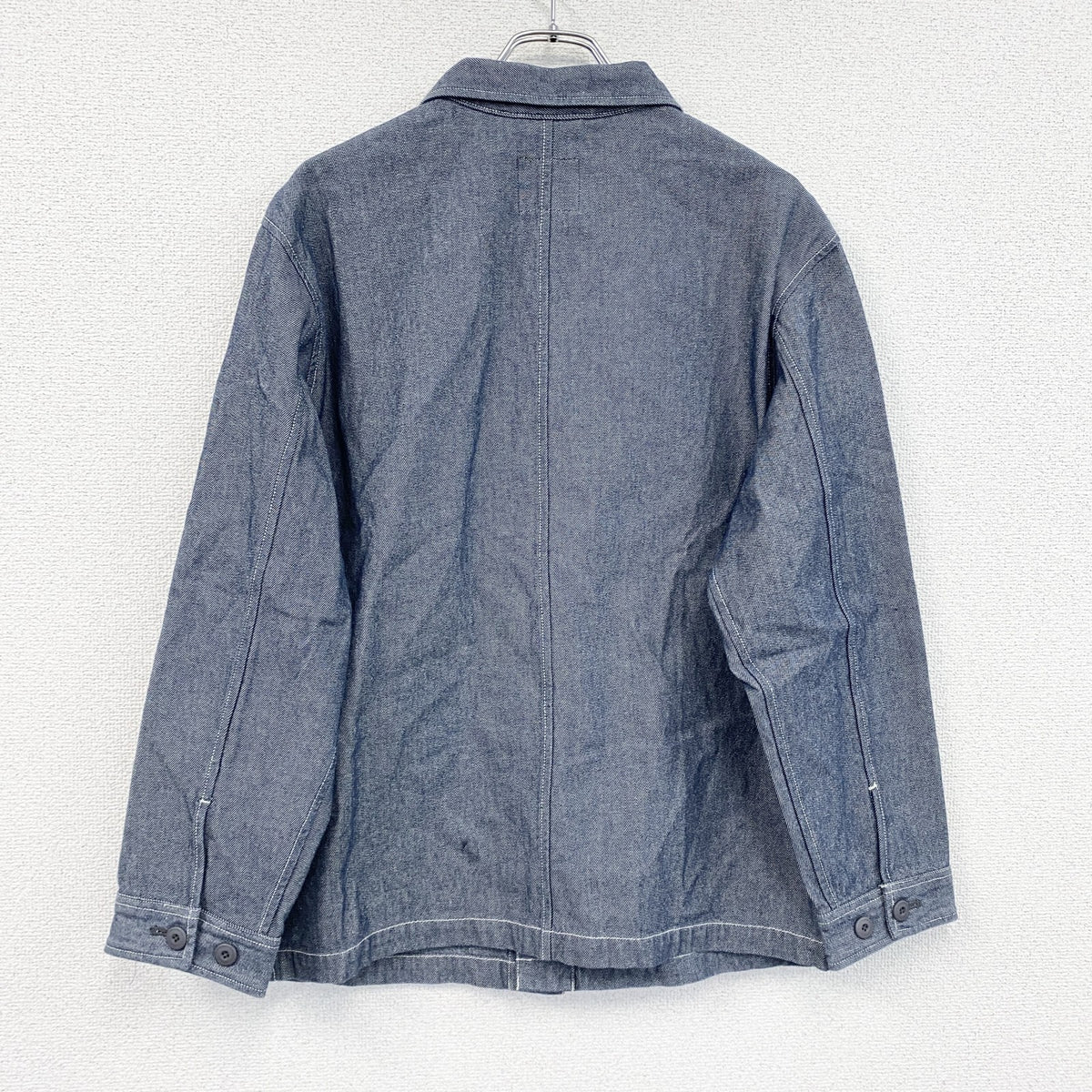～00s　OLD UNIQLO　オールドユニクロ　デニムトラッカージャケット　3つポケット　インディゴ　Mサイズ　古着