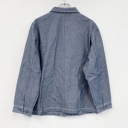 UNIQLO　ユニクロ　長袖シャツジャケット　インディゴ　Mサイズ
