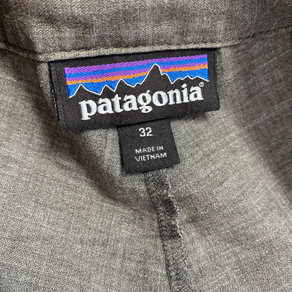 Patagonia　パタゴニア　ヘンプパンツ　ワークパンツ　ジップフライ　灰色　グレー　32サイズ