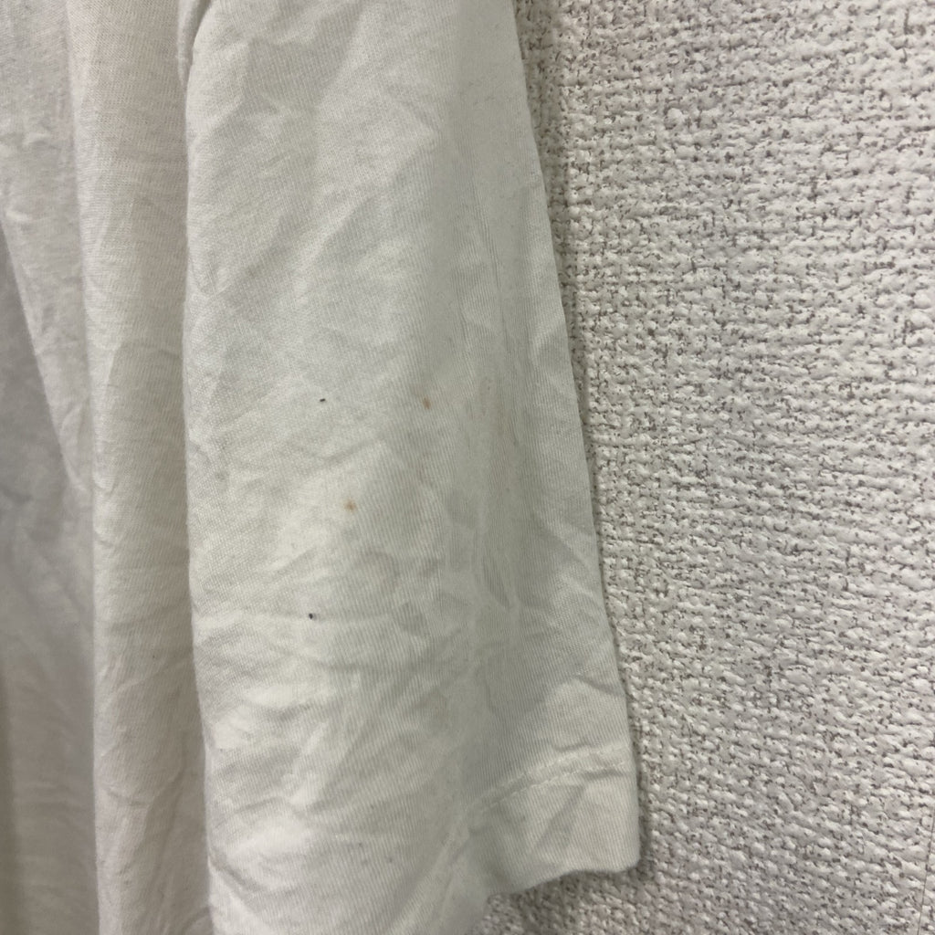 CROPP　半袖プリントTシャツ　アートT　白　ホワイト　Sサイズ　古着