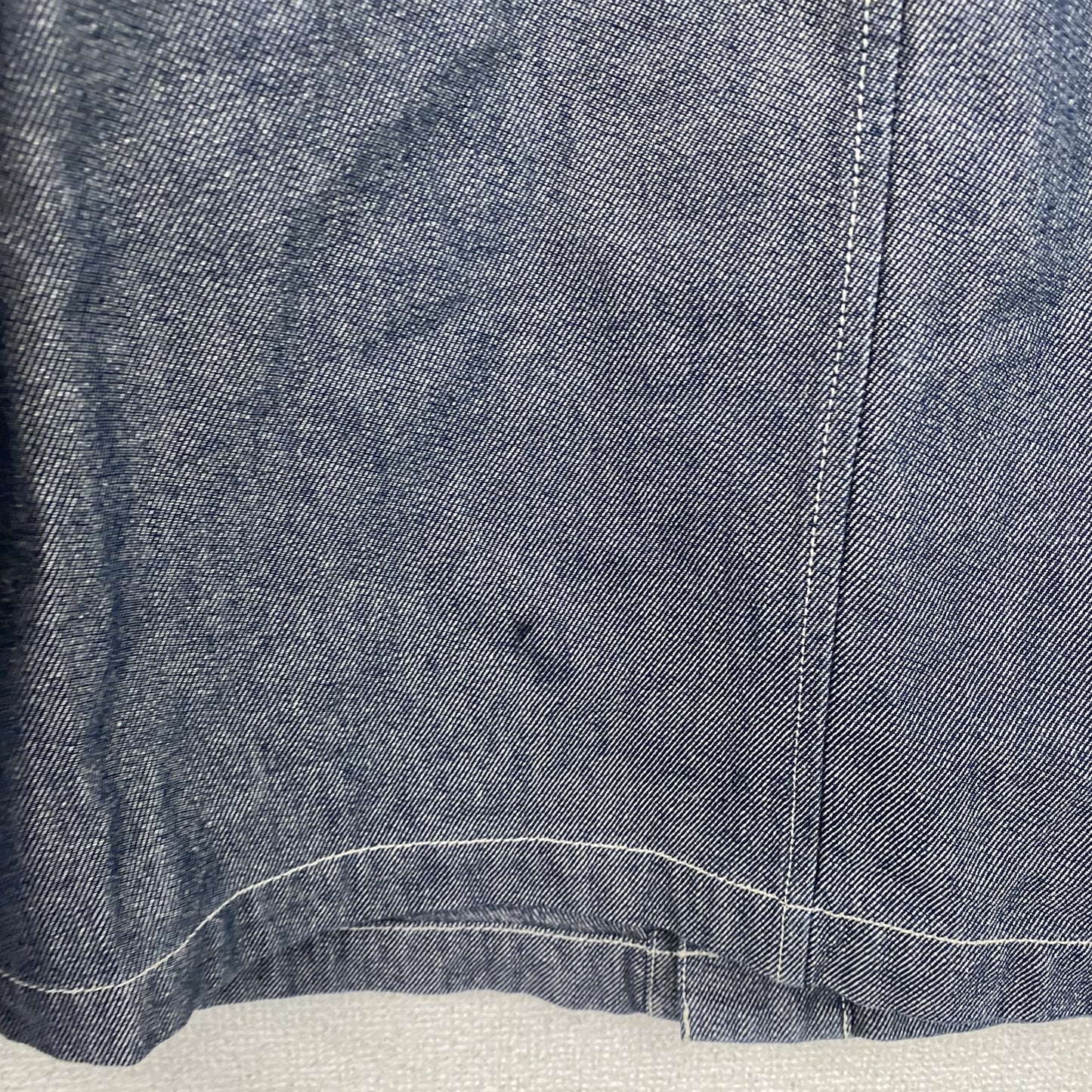 UNIQLO　ユニクロ　長袖シャツジャケット　インディゴ　Mサイズ