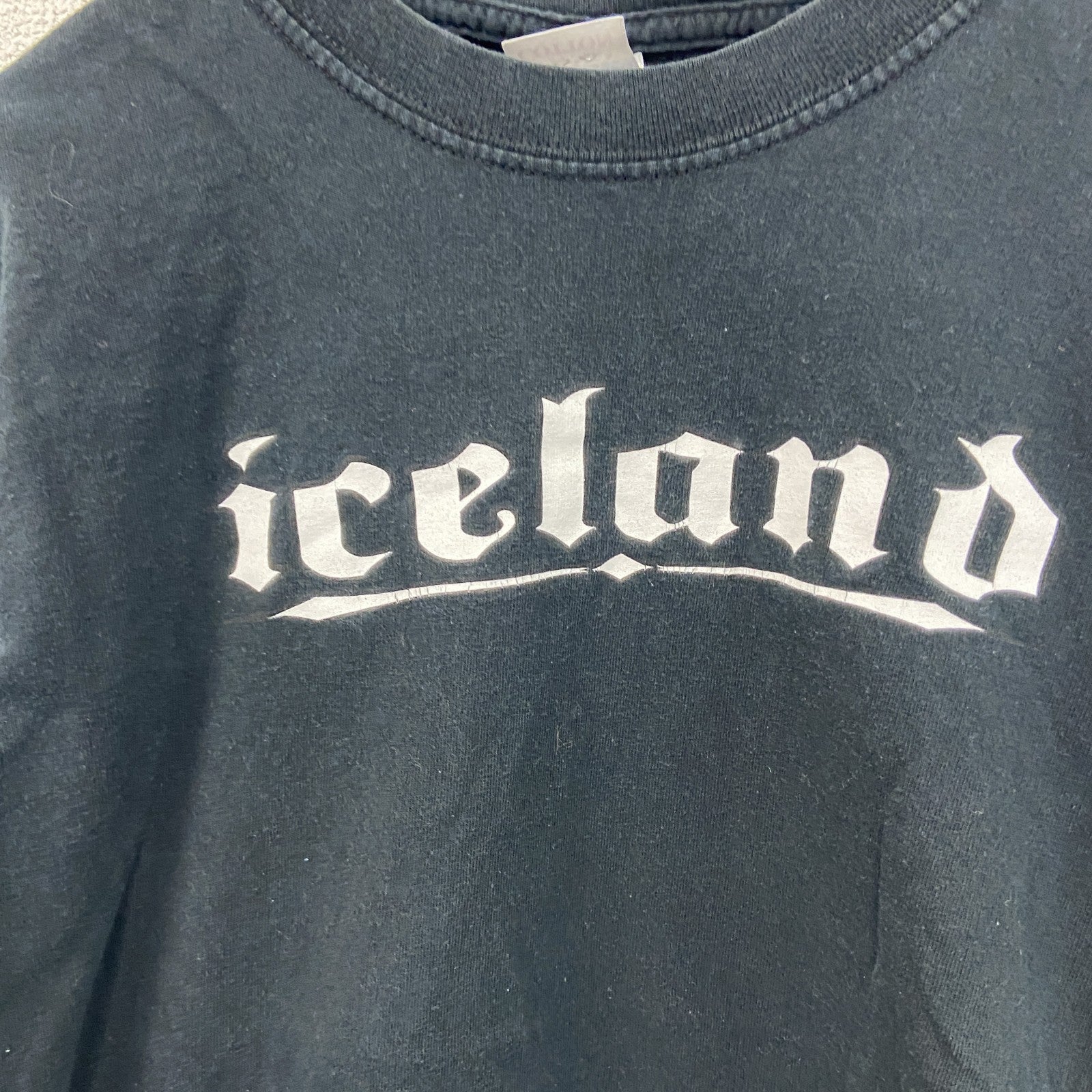 00s　GILDAN　ギルダン　半袖プリントTシャツ　ヴィンテージ　黒　ブラック　Sサイズ　古着