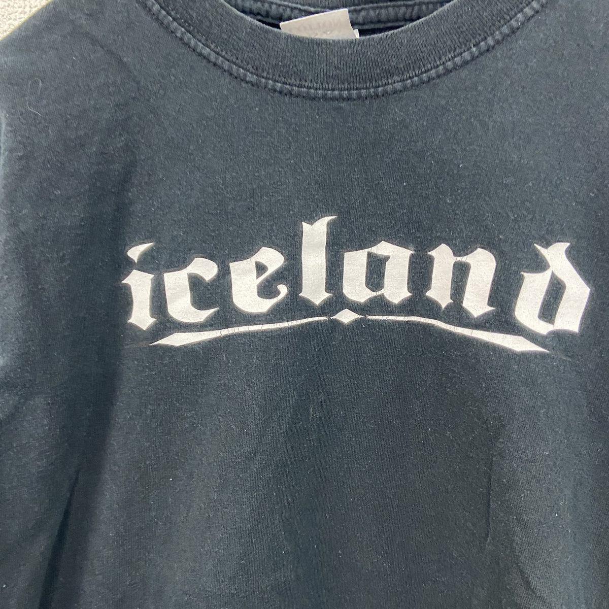 00s　GILDAN　ギルダン　半袖プリントTシャツ　ヴィンテージ　黒　ブラック　Sサイズ カットソー メンズ コットン 古着