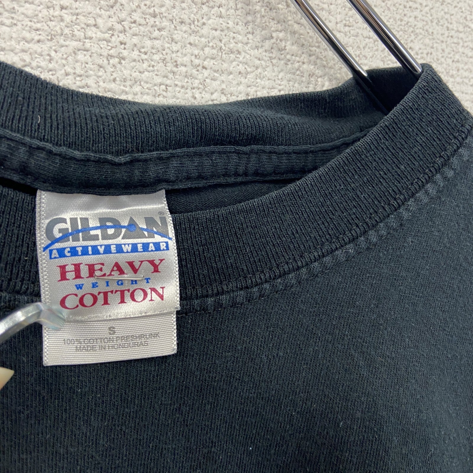 00s　GILDAN　ギルダン　半袖プリントTシャツ　ヴィンテージ　黒　ブラック　Sサイズ　古着