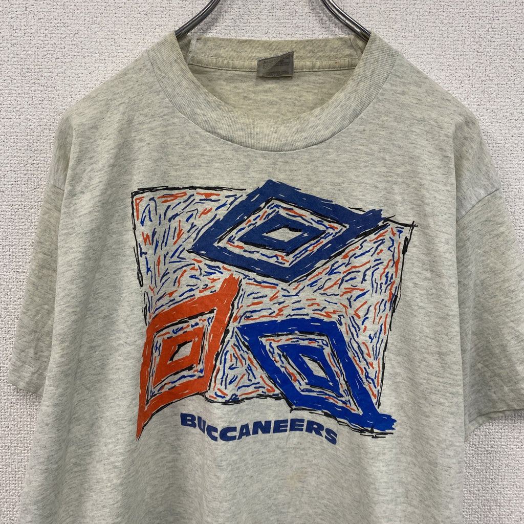 古着 used　～90s　FRUIT OF THE LOOM　半袖プリントTシャツ　UMBRO　アンブロ　霜降りグレー　Lサイズ