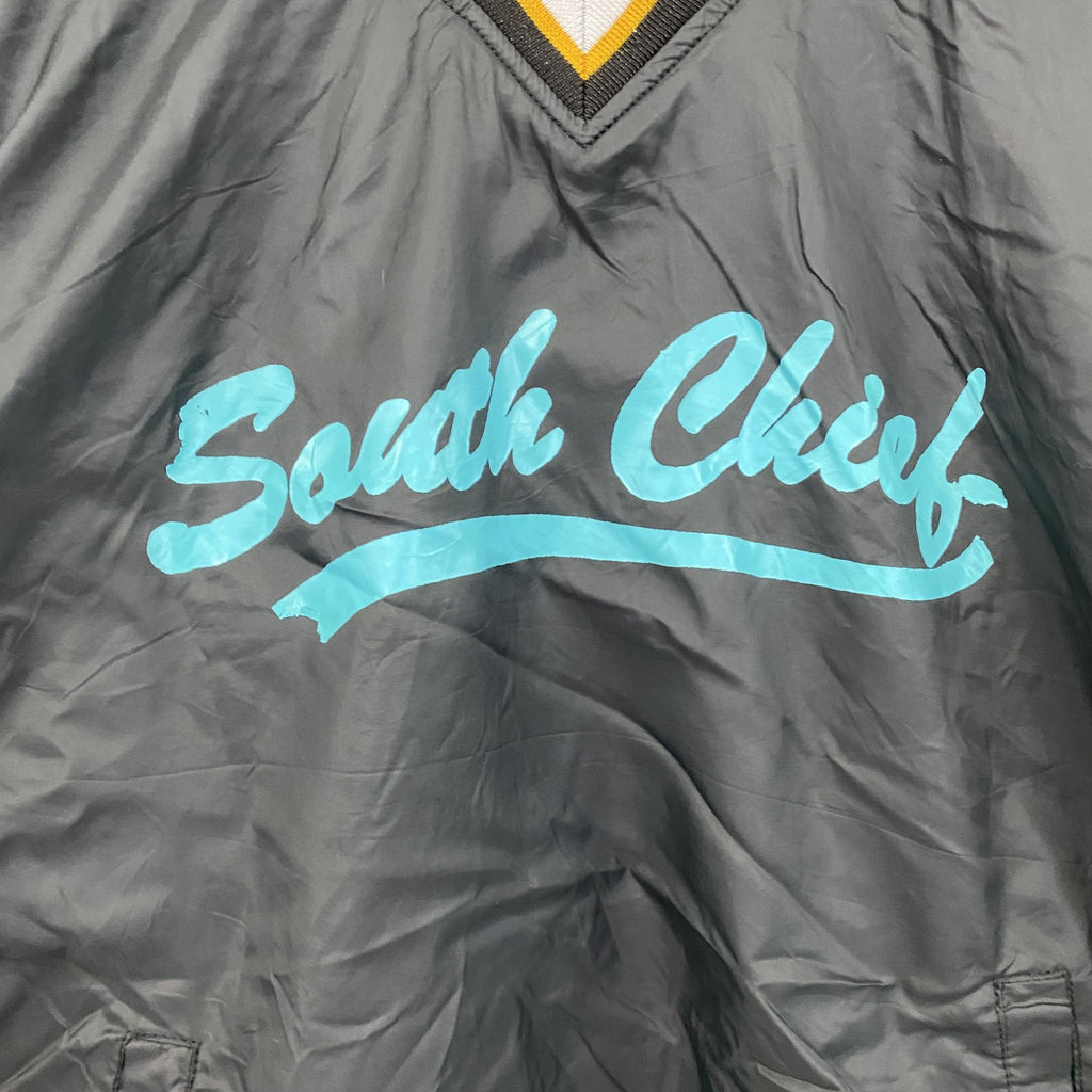 90s～　Y Sports wear　プルオーバージャケット　ヴィンテージ　黒　ブラック　古着
