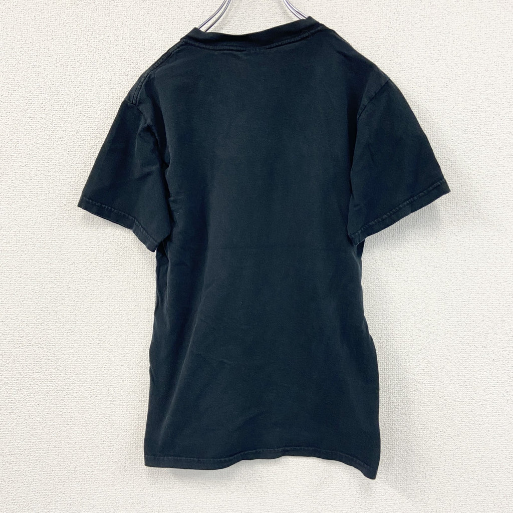 00s　GILDAN　ギルダン　半袖プリントTシャツ　ヴィンテージ　黒　ブラック　Sサイズ　古着