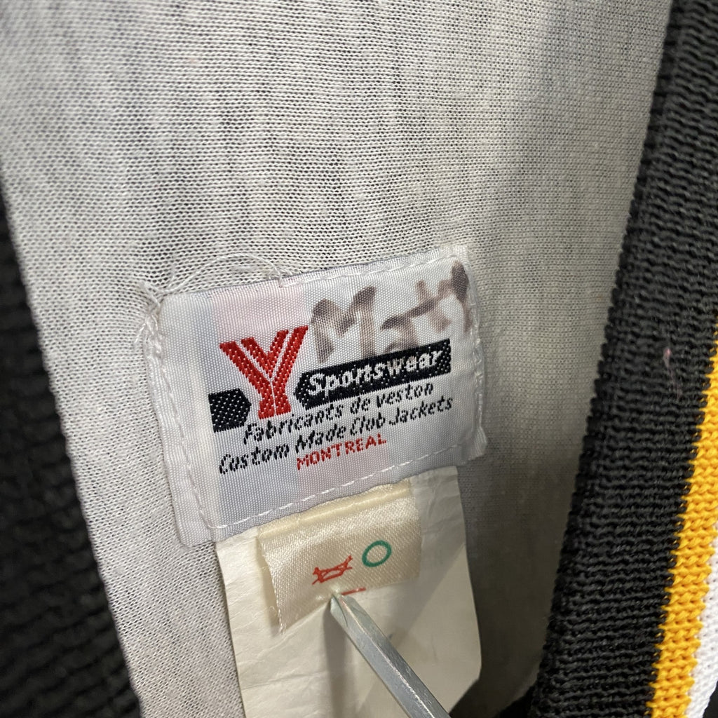 90s～　Y Sports wear　プルオーバージャケット　ヴィンテージ　黒　ブラック　古着