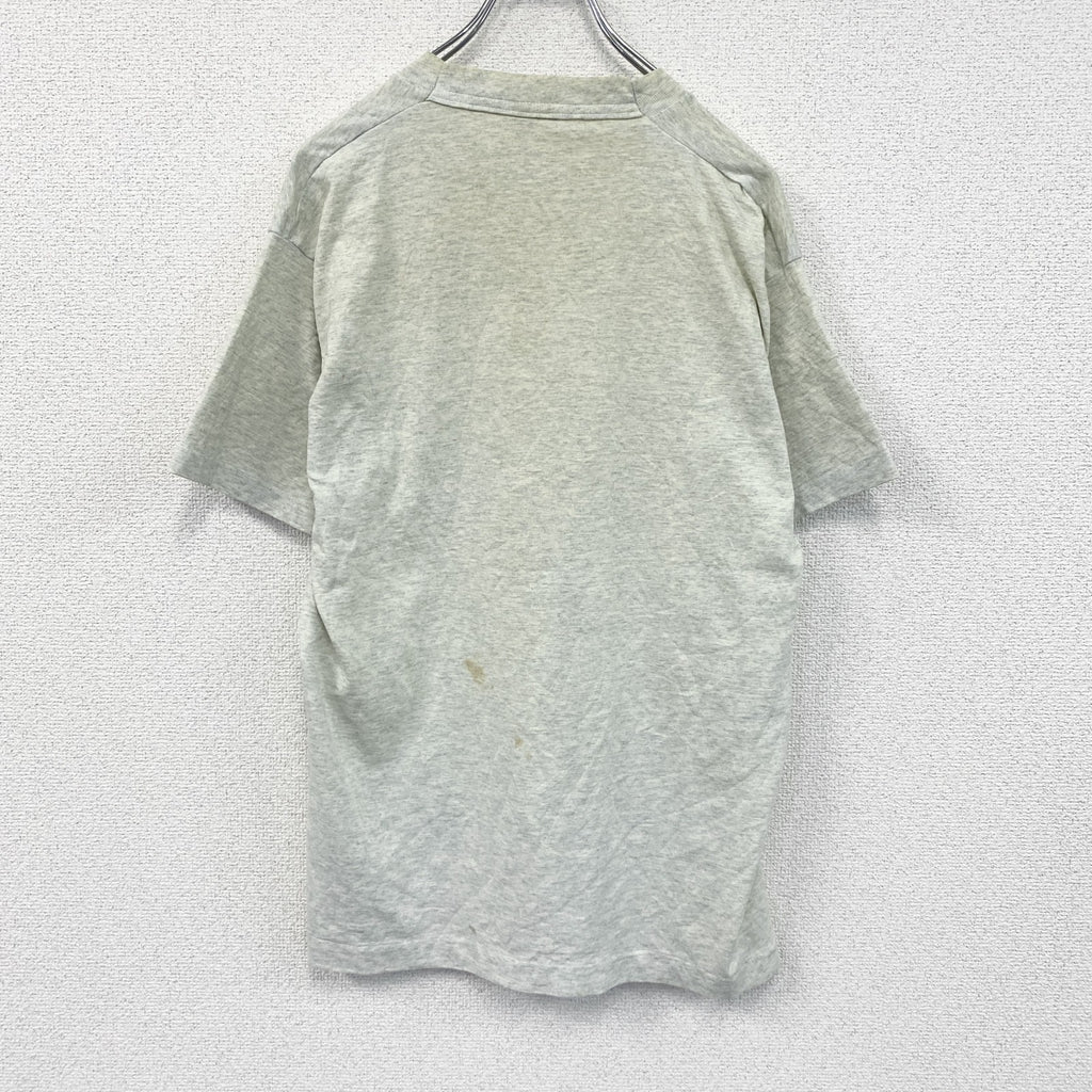 古着 used　～90s　FRUIT OF THE LOOM　半袖プリントTシャツ　UMBRO　アンブロ　霜降りグレー　Lサイズ