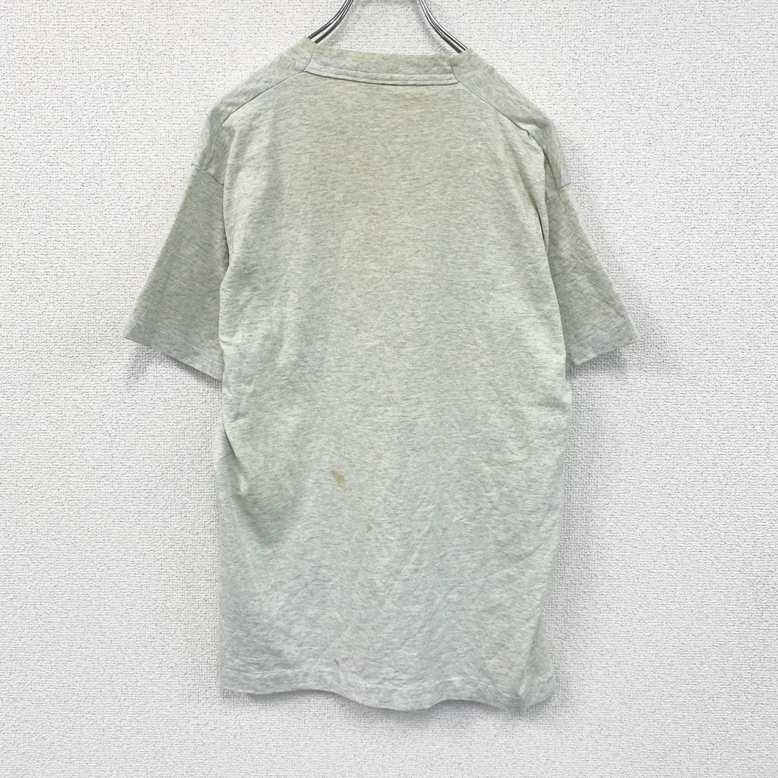 古着 used　～90s　FRUIT OF THE LOOM　半袖プリントTシャツ　UMBRO　アンブロ　霜降りグレー　Lサイズ