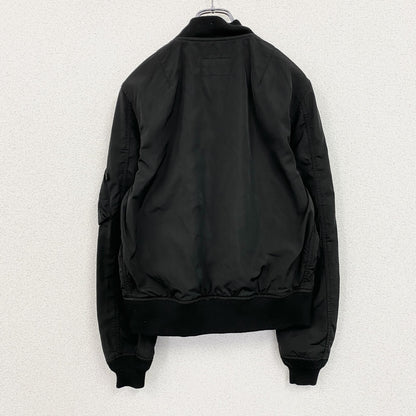 ALPHA INDUSTRIES　アルファインダストリーズ　MA-1　ブルゾン/スイングトップ　黒　ブラック　Mサイズ