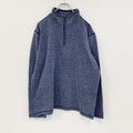 GAP　ギャプ　ハーフジップスウェット/トレーナー　紺　ネイビー　XLサイズ　古着