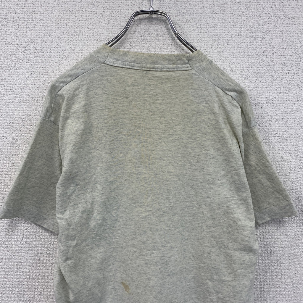 古着 used　～90s　FRUIT OF THE LOOM　半袖プリントTシャツ　UMBRO　アンブロ　霜降りグレー　Lサイズ