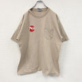 00s　BAYSIDE　ベイサイド　半袖プリントTシャツ　ヴィンテージ　ベージュ　XLサイズ　古着